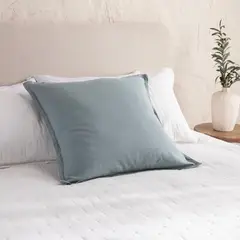 CASA CANTABRIA - Cojín Lino Relleno de Plumas 60x60cm