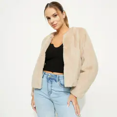 MOSSIMO - Abrigo Casual Mujer