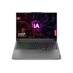 Gamer AMD Ryzen 7 RTX4070 16GB 1TB SSD Legion Slim 5 Serie 8000 16" WQXGA 165 Hz