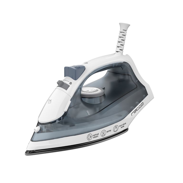 Plancha A Vapor 1200w Rpv-1200