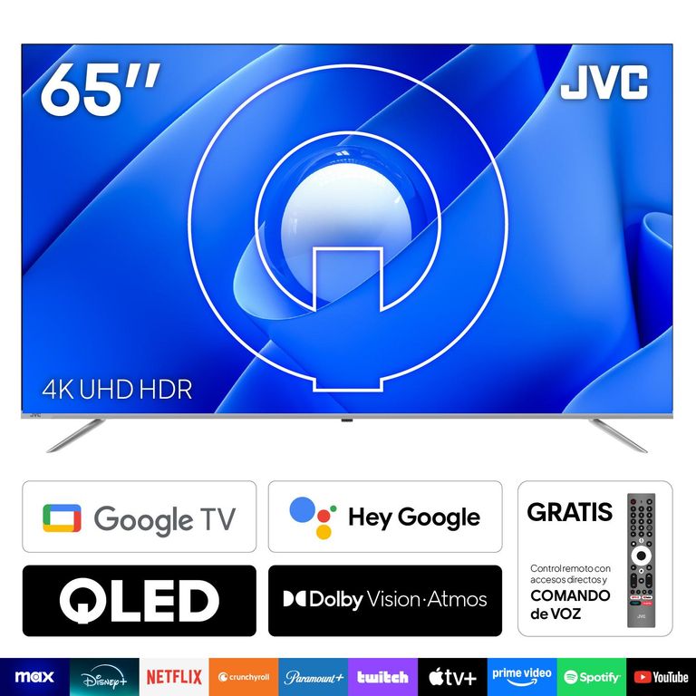 Televisor 65" Qled 4k Google Tv