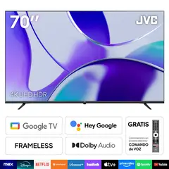 JVC - Televisor 70" 4k Uhd Google Tv