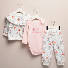 WINNIE THE POOH - Conjunto Bebé Niña Algodón