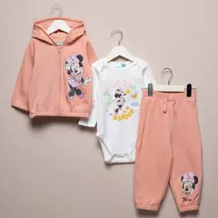 MINNIE - Conjunto Bebé Niña Algodón