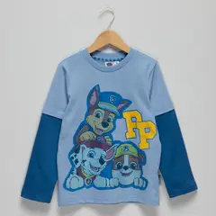 PAW PATROL - Polo Niño Algodón