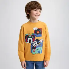 DISNEY - Polo Niño Algodón Mickey Mouse