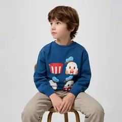 DISNEY - Polerón Niño Algodón Mickey Mouse