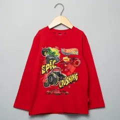 HOT WHEELS - Polo Niño Algodón