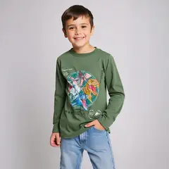 JURASSIC WORLD - Polo Niño Algodón