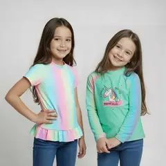 YAMP - Polo Uv Niña Pack X2