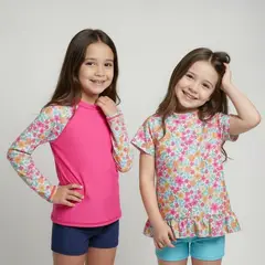 YAMP - Polo Uv Niña Pack X2