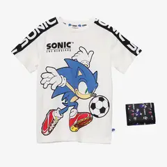 SONIC - Polo Niño Algodón + Billetera