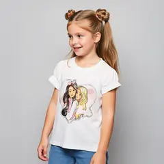 BARBIE - Polo Niña Algodón