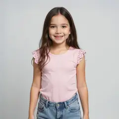 YAMP - Polo Niña Algodón