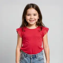 YAMP - Polo Niña Algodón