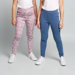 YAMP - Legging Niña Pack X2 Algodón