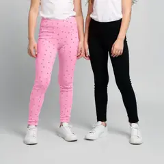 YAMP - Legging Niña Pack X2 Algodón