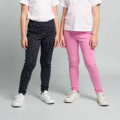 YAMP - Legging Niña Pack X2 Algodón