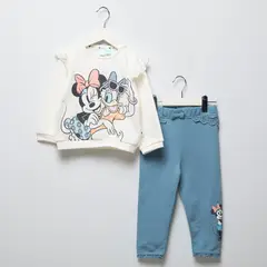 MINNIE - Conjunto Bebé Niña Algodón