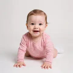 YAMP - Body Bebé Niña Pack X7 Manga Larga Algodón