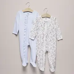 YAMP - Pijama Bebé Niña Algodón Pack X2