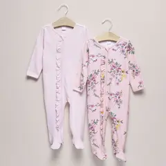 YAMP - Pijama Bebé Niña Algodón Pack X2