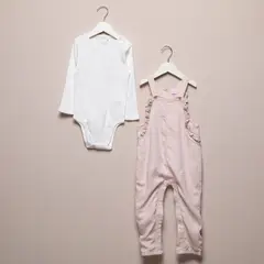 YAMP - Conjunto Bebé Niña Algodón 2 Piezas