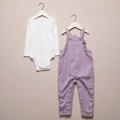 YAMP - Conjunto Bebé Niña Algodón 2pzas