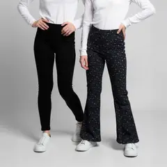 ELEVEN - Legging Niña Pack X2 Algodón