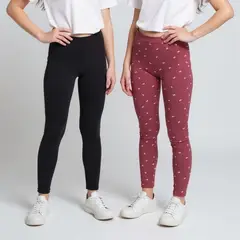 ELEVEN - Legging Niña Pack X2 Algodón