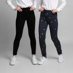 ELEVEN - Legging Niña Pack X2 Algodón