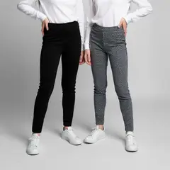 ELEVEN - Legging Niña Pack X2 Algodón