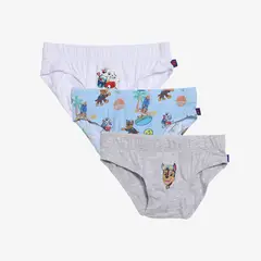 PAW PATROL - Calzoncillo Niño Pack X3 Algodón