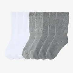 YAMP - Pack X8 Medias Largas Niño Algodón Niña Algodón