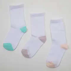 YAMP - Medias Largas Niño Niña Pack X3 Algodón