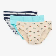 YAMP - Calzoncillo Niño Algodón Pack X3