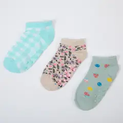 YAMP - Pack X3 Medias Cortas Niña Algodón