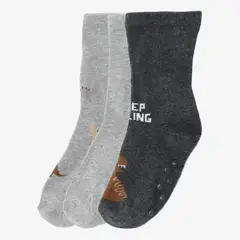 YAMP - Medias Largas Niño Pack X3 Algodón