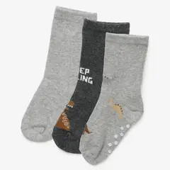FEDERATION - Medias Cortas Niño Pack X3 Algodón