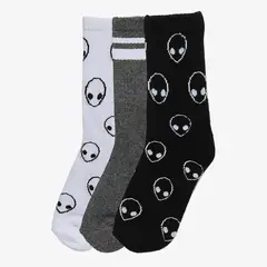 FEDERATION - Medias Largas Pack X3 Niño Pack X3