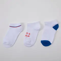 FEDERATION - Medias Cortas Pack X3 Niño Pack X3