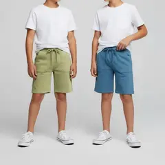 YAMP - Short Niño Pack X2 Algodón