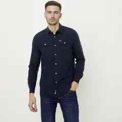 MOSSIMO - Camisa Algodón Regular Fit Hombre