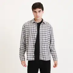DENIMLAB - Camisa 100% Algodón Casual Hombre