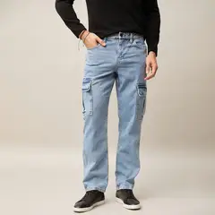 MOSSIMO - Jean 100% Algodón Regular Hombre