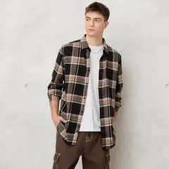 BEARCLIFF - Camisa 100% Algodón Juvenil Hombre