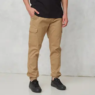BEARCLIFF - Pantalón Algodón Jogger Fit Hombre