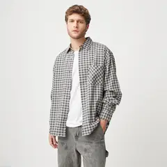 BASEMENT - Camisa Algodón Sport Hombre