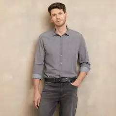 WOLF&HANK - Camisa 100% Algodón Sport Hombre