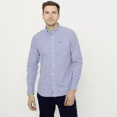UNIVERSITY CLUB - Camisa 100% Algodón Casual Hombre